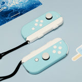 SEA SALT Pastel Blue and White Nintendo Switch Joy-Con Controllers