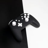 Custom  Black and White Nintendo Switch Pro Controller