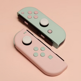 Custom 2-Tone Taffy Teal Themed Nintendo Switch Joy-Con Controllers