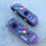Custom Atomic Purple v2 Nintendo Switch Joy-Con Controllers