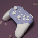 Custom 2-Tone Lavender Dream Pastel Purple Frost White v2 Nintendo Switch Pro Controller