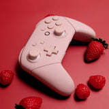 Custom Strawberry Milk Nintendo Switch Pro Controller