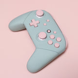 Custom Pastel Teal and Pink All Pastel Purple Nintendo Switch Pro Controller